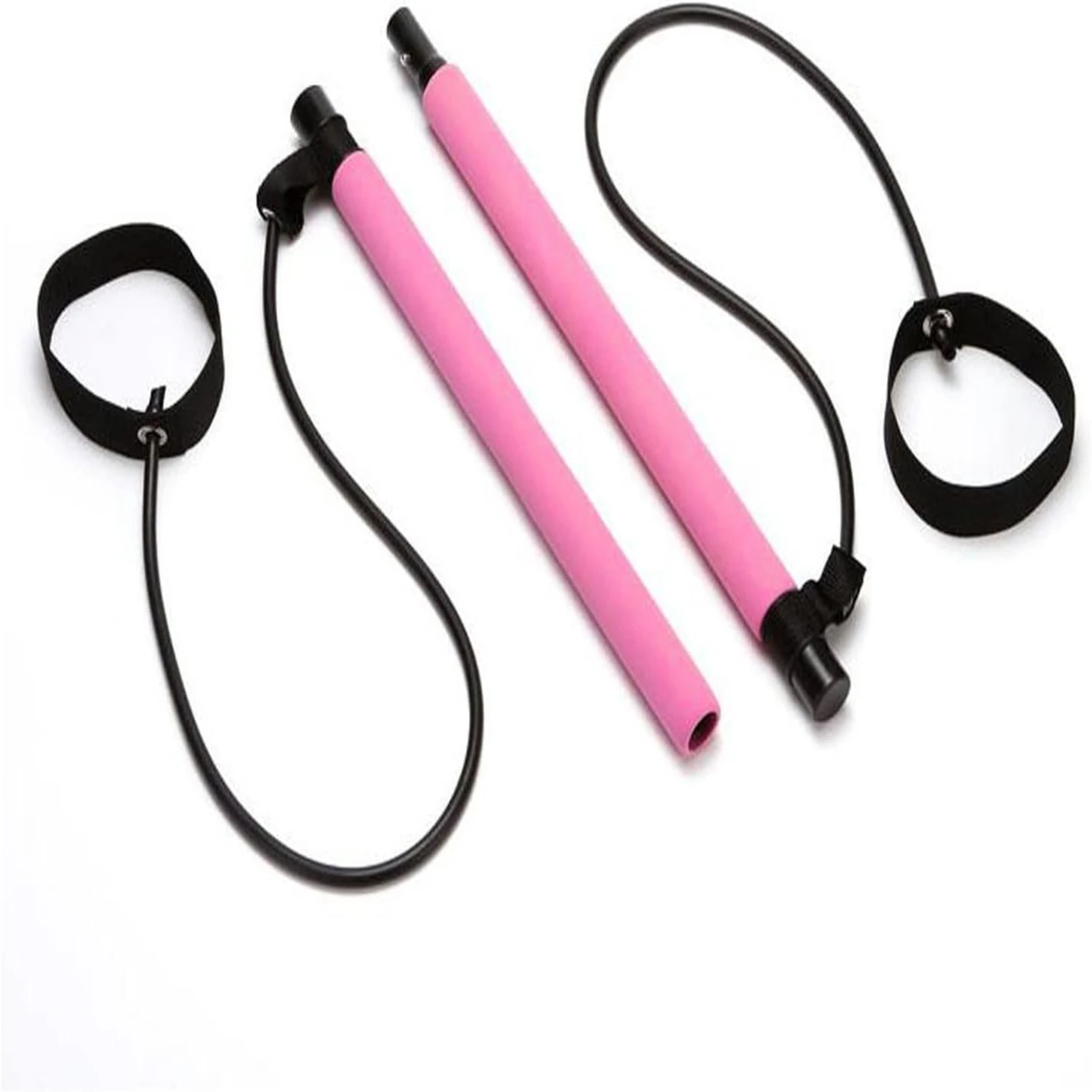 Convenient, Lightweight Pink On-The-Go Pilates Yoga Fitness Toning Set - Get Stronger and More Flexible with this Portable and V
Convenient, Lightweight Pink On-The-Go Pilates Yoga Fitness Toning Set - Get Stronger and More Flexible with this Portable and V