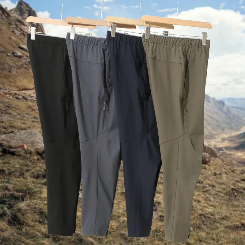Модные уличные брюки из софтшелла, мужские водонепроницаемые ветрозащитные повседневные длинные брюки, осенне-зимние повседневные деловые брюки
Модные уличные брюки из софтшелла, мужские водонепроницаемые ветрозащитные повседневные длинные брюки, осенне-зимние повседневные деловые брюки