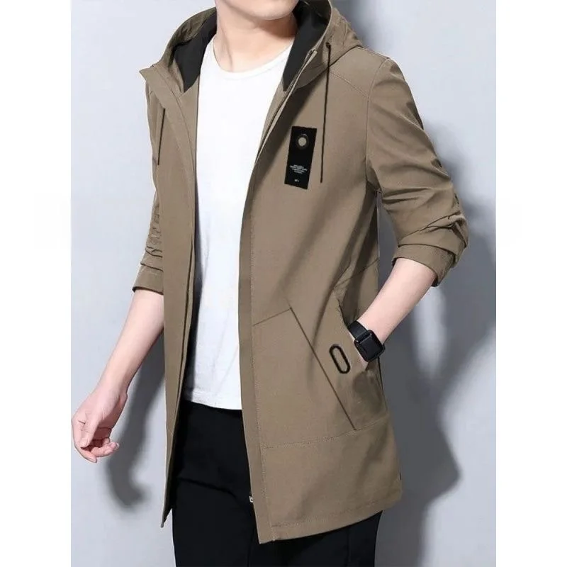 Men's Hooded Jaet Autumn Winter Thiened Fce Casual Long Coat Youth Trendy Stand Fit Zipper Closure Color
Men's Hooded Jaet Autumn Winter Thiened Fce Casual Long Coat Youth Trendy Stand Fit Zipper Closure Color