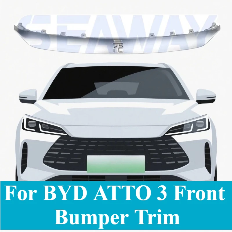 For BYD ATTO 3 Front Bumper Trim Stylish Exterior Accent Strip OEM Fit Direct Installation No Tools Needed Personalize Your EV
For BYD ATTO 3 Front Bumper Trim Stylish Exterior Accent Strip OEM Fit Direct Installation No Tools Needed Personalize Your EV