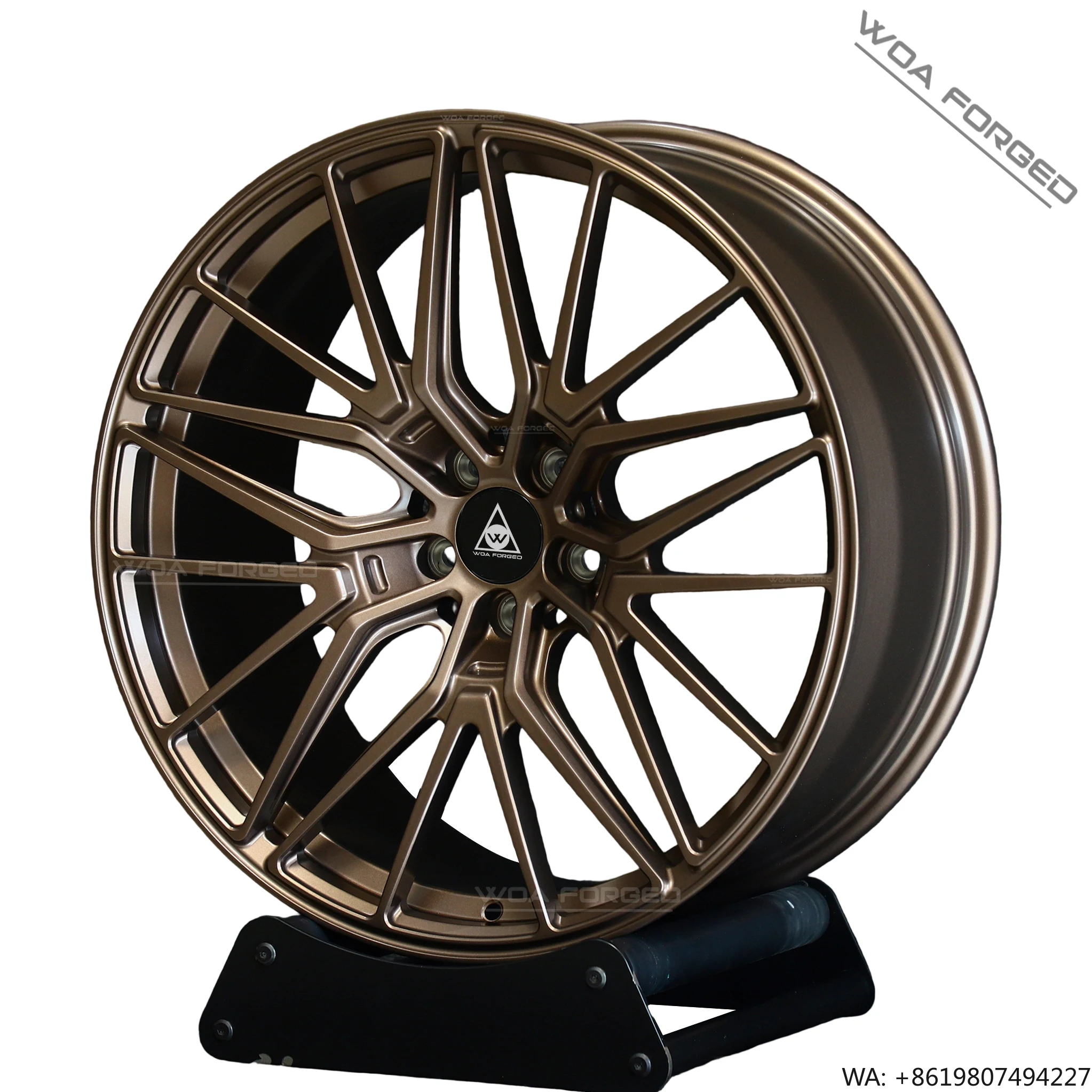 WOA Forged 5X112 5X120 Bronze Luxury Passenger Car Wheels for M2 F87 M3 E30 G80 M4 F82 M5 E39 18 19 20 21 22
WOA Forged 5X112 5X120 Bronze Luxury Passenger Car Wheels for M2 F87 M3 E30 G80 M4 F82 M5 E39 18 19 20 21 22