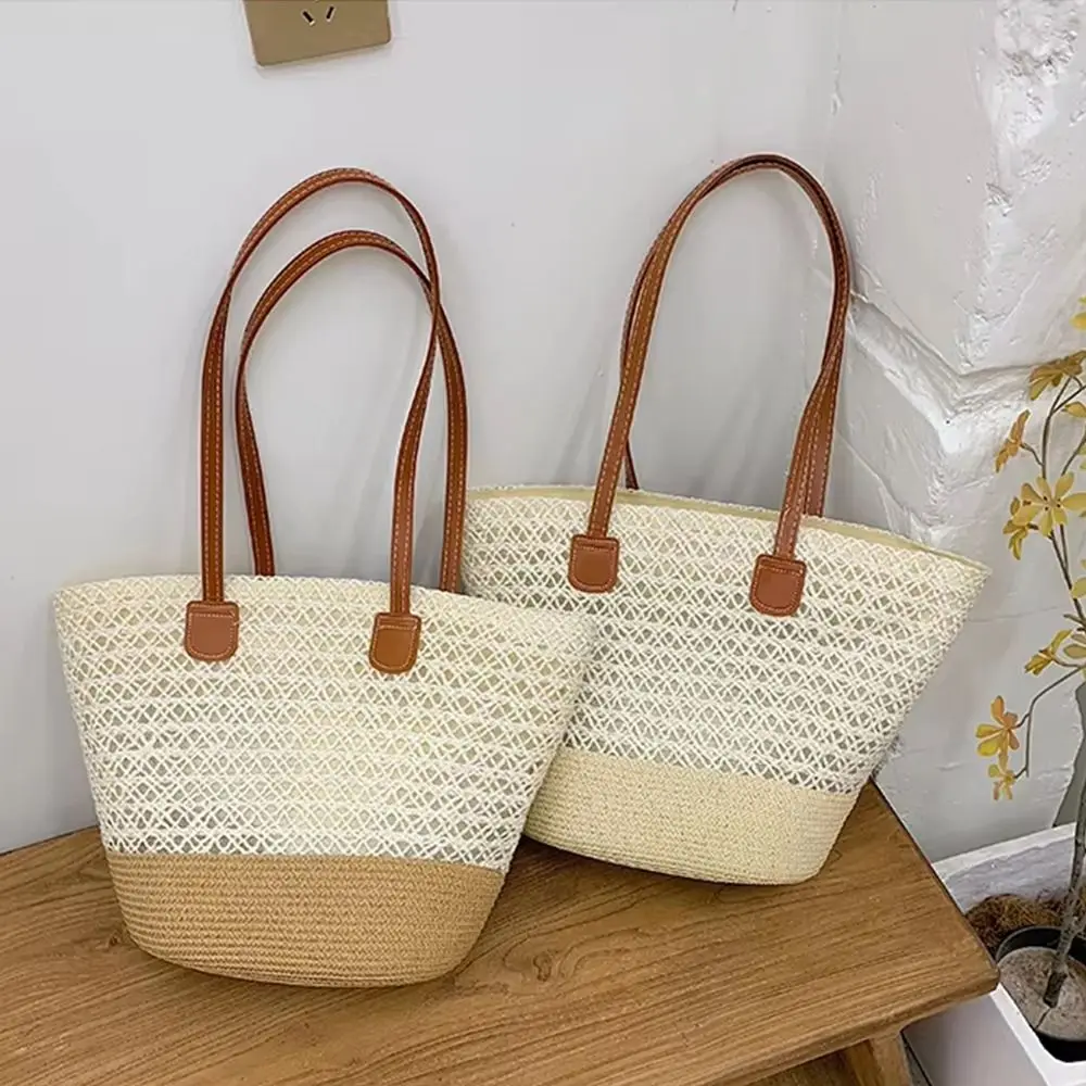 Fashionable Hollow Out Straw Woven Bag Lightweight Large Capacity Women Shoulder Bag Trendy Handbag Summer Outing
Fashionable Hollow Out Straw Woven Bag Lightweight Large Capacity Women Shoulder Bag Trendy Handbag Summer Outing