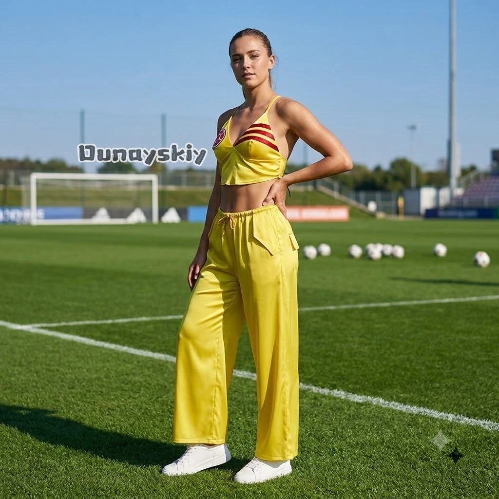 Shakira Cosplay Costumes Uniform Kawaii Yellow Sling Pants Halloween Christmas 코스프레 Anime Game Cosplay Carnival Party Suit
Shakira Cosplay Costumes Uniform Kawaii Yellow Sling Pants Halloween Christmas 코스프레 Anime Game Cosplay Carnival Party Suit