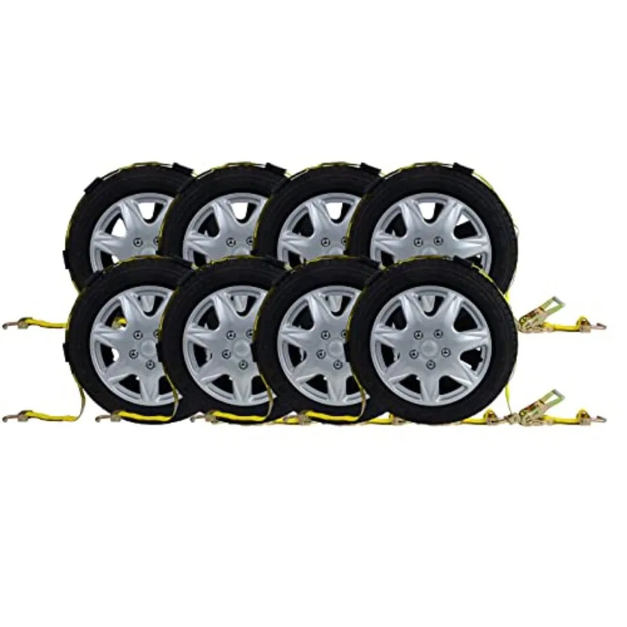 Car hauler straps for trailer use polyester webbing black 10000 lbs breaking strength swivel J-hook and rubber block included
Car hauler straps for trailer use polyester webbing black 10000 lbs breaking strength swivel J-hook and rubber block included