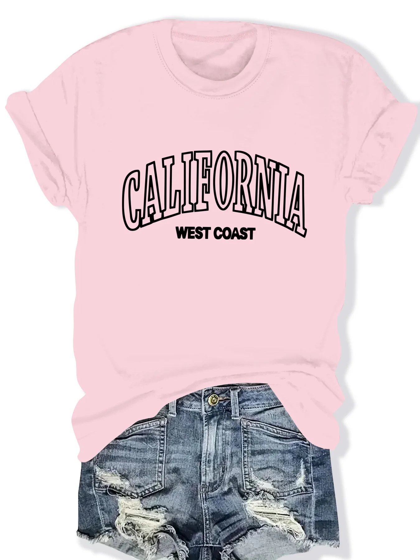 Модная женская футболка с круглым вырезом и коротким рукавом, с принтом в виде букв, повседневная, удобная, женский топ
Модная женская футболка с круглым вырезом и коротким рукавом, с принтом в виде букв, повседневная, удобная, женский топ