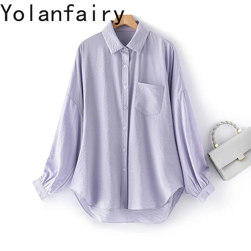 YOLANFAIRY 76% Mulberry Silk Button Up Shirts Woman 2025 Elegant Oversized Long Sleeve Shirts Lazy Style Womens Tops White Shirt
YOLANFAIRY 76% Mulberry Silk Button Up Shirts Woman 2025 Elegant Oversized Long Sleeve Shirts Lazy Style Womens Tops White Shirt