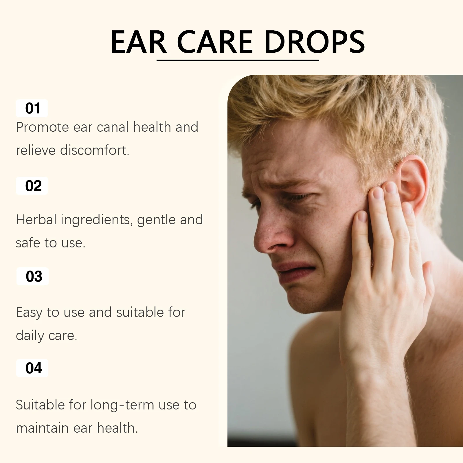 Anti Ear Ringing Relief Drops Prevent Infection Relieve Ear Pain Inflammation Reduce Tinnitus Ringing Sound Treatment Solution
Anti Ear Ringing Relief Drops Prevent Infection Relieve Ear Pain Inflammation Reduce Tinnitus Ringing Sound Treatment Solution