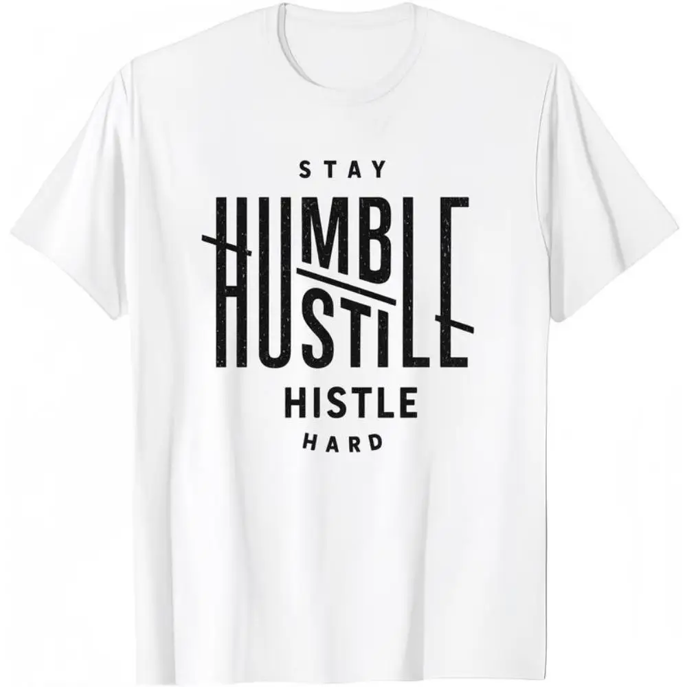 Unisex Motivational "Stay Humble Hustle Hard" T-Shirt, Inspirational Slogan Graphic Tee, Men's Women's Casual Streetwear Top
Unisex Motivational "Stay Humble Hustle Hard" T-Shirt, Inspirational Slogan Graphic Tee, Men's Women's Casual Streetwear Top