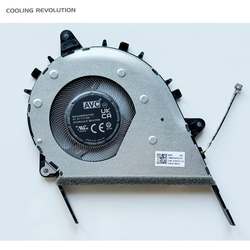Новый оригинальный вентилятор охлаждения процессора ноутбука для ASUS Vivobook Go E1504 E1404 E1404GA E1504FA FAB AVC BAPA0905HY007 13NB0ZS0T01011
Новый оригинальный вентилятор охлаждения процессора ноутбука для ASUS Vivobook Go E1504 E1404 E1404GA E1504FA FAB AVC BAPA0905HY007 13NB0ZS0T01011