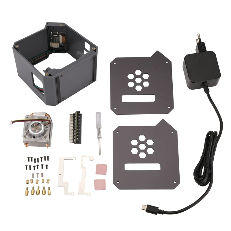 ELECT-Mini Tower Fan With Case Kit With Ice Tower 0.96 Screen Dispaly Power Supply For Raspberry Pi5
ELECT-Mini Tower Fan With Case Kit With Ice Tower 0.96 Screen Dispaly Power Supply For Raspberry Pi5