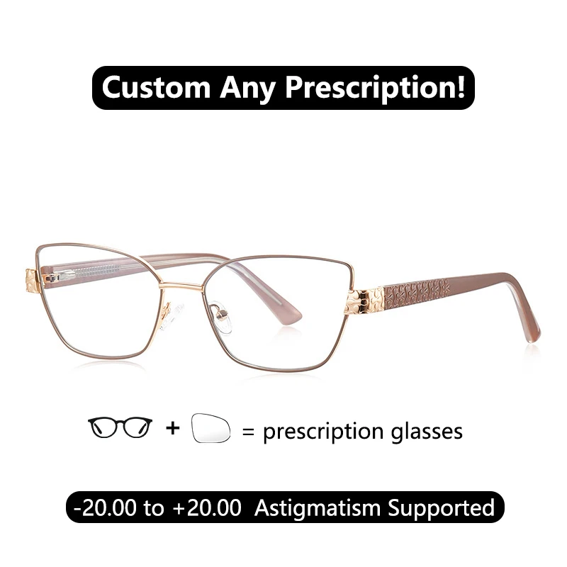 Custom High Quality Prescription Glasess Women Blue Light Astigmatism Multifocal Progressive Eye Glasses Myopia Glasses Minus
Custom High Quality Prescription Glasess Women Blue Light Astigmatism Multifocal Progressive Eye Glasses Myopia Glasses Minus