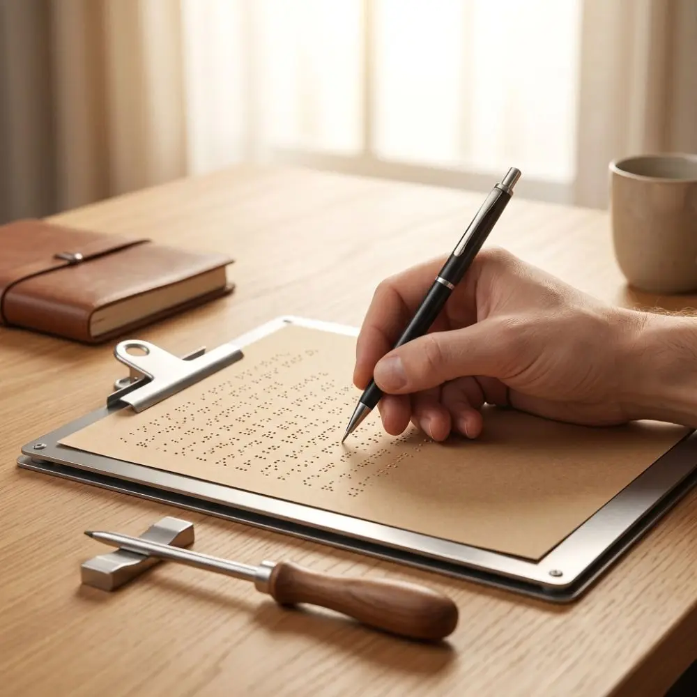 Standard Size Braille Paper Professional Grade 21x30 Size Braille Writing Paper Educational Stationery Thick Paper Writing Paper
Standard Size Braille Paper Professional Grade 21x30 Size Braille Writing Paper Educational Stationery Thick Paper Writing Paper