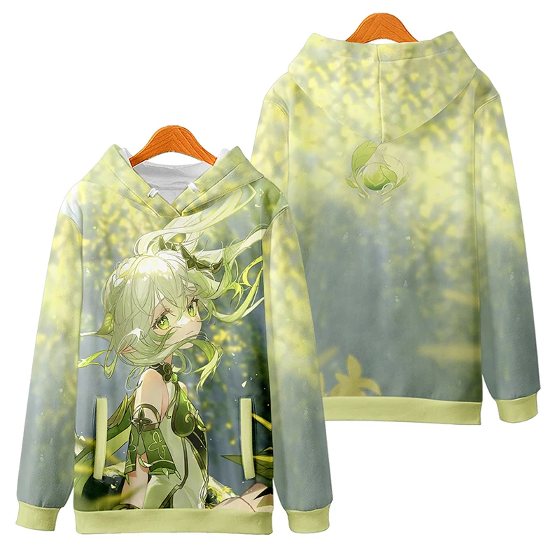 Genshin Impact Game Surrounding Guards Naxida Little Lucky Grass King Hooded Coat Autumn and Winter Furnished anime Clothes Tide
Genshin Impact Game Surrounding Guards Naxida Little Lucky Grass King Hooded Coat Autumn and Winter Furnished anime Clothes Tide
