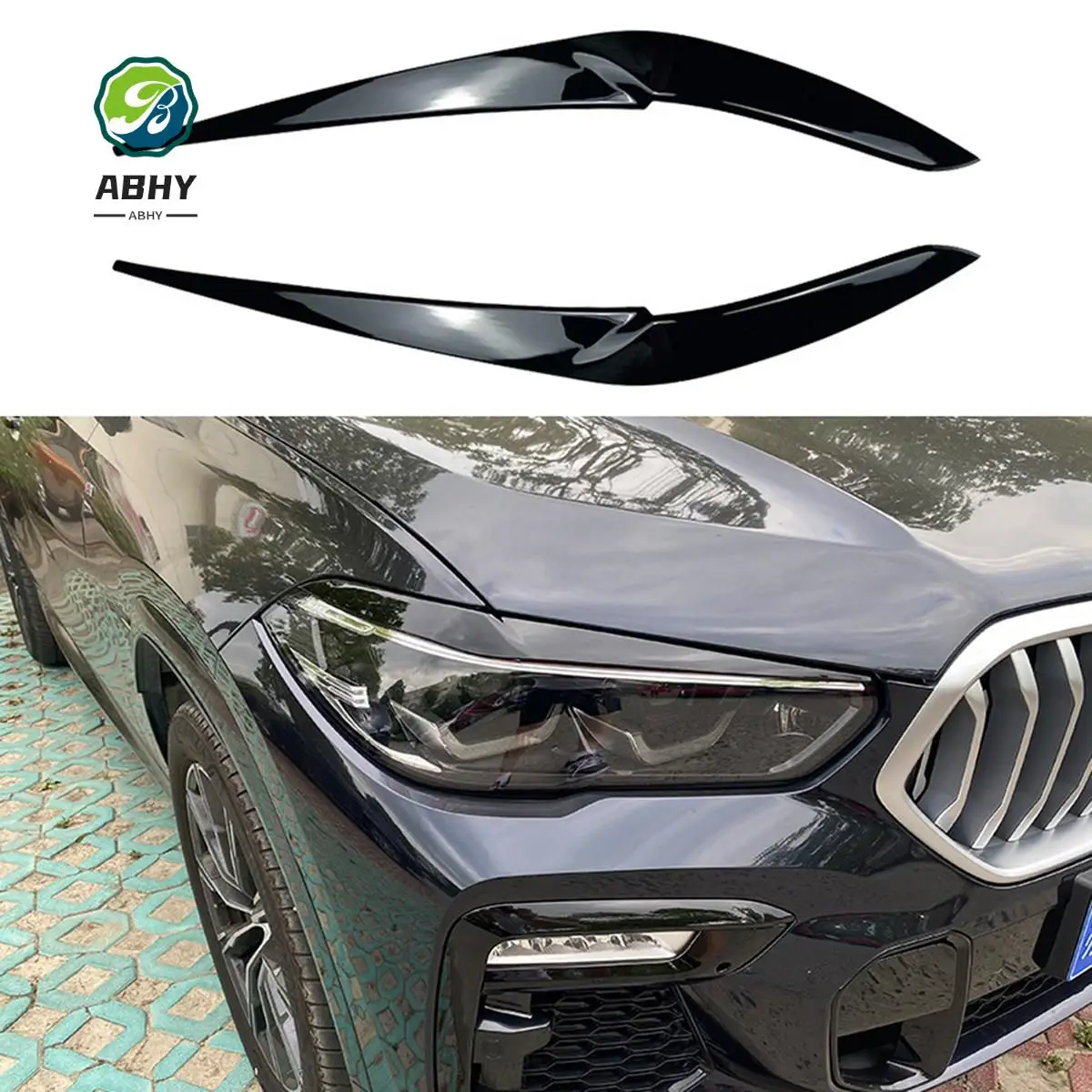 ABHY-для BMW-X5 G05 X6 G06 2019 2020 2021 2022, крышка передней фары, полоса накладки на брови, наклейка
ABHY-для BMW-X5 G05 X6 G06 2019 2020 2021 2022, крышка передней фары, полоса накладки на брови, наклейка
