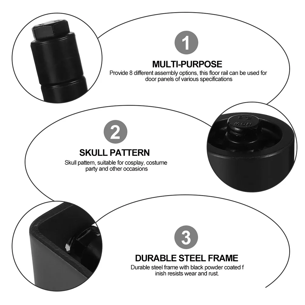 2Pcs Barn Door Rollers Black Coating Metal Hardware Smooth Quiet Floor Guide Wall Mount Roller for Doors Sliding Door Track
2Pcs Barn Door Rollers Black Coating Metal Hardware Smooth Quiet Floor Guide Wall Mount Roller for Doors Sliding Door Track