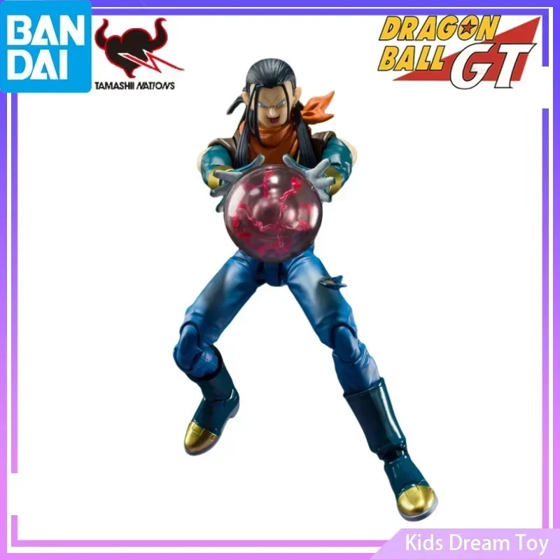 Оригинальные аниме-фигурки Bandai S.H.Figuarts DragonBall GT - СУПЕР АНДРОИД 17 - Коллекционные модели, игрушки, подарки
Оригинальные аниме-фигурки Bandai S.H.Figuarts DragonBall GT - СУПЕР АНДРОИД 17 - Коллекционные модели, игрушки, подарки