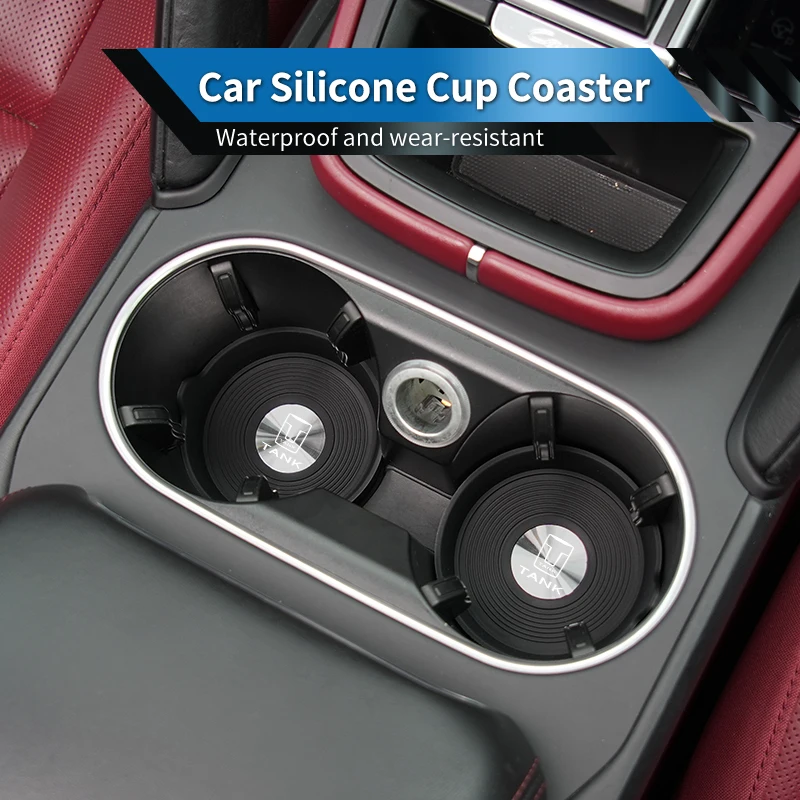2Pc Car Water Cup Mat Universal Anti-slip Mat Silicone Car Mug Pad For Great Wall GWM Tank 300 City 300 Border 400 500 Tank500
2Pc Car Water Cup Mat Universal Anti-slip Mat Silicone Car Mug Pad For Great Wall GWM Tank 300 City 300 Border 400 500 Tank500