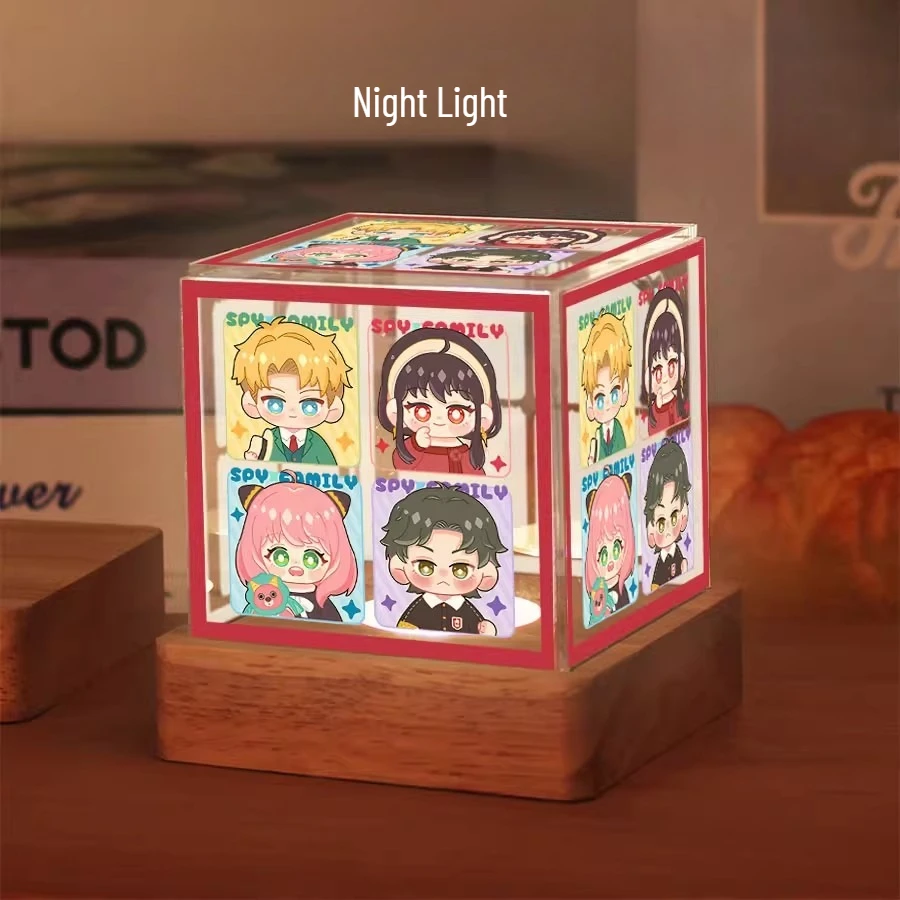 SPY X Family Anya Ночник 3-цветное освещение Гостиные светильники Декор стола Аниме Тематическая окружающая лампа Спальня и подарки
SPY X Family Anya Ночник 3-цветное освещение Гостиные светильники Декор стола Аниме Тематическая окружающая лампа Спальня и подарки