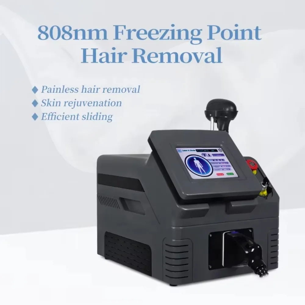 Portable Professional 808 Diode Laser Machine Permanent Laser Hair Removal Equipment for Beauty Use
Portable Professional 808 Diode Laser Machine Permanent Laser Hair Removal Equipment for Beauty Use