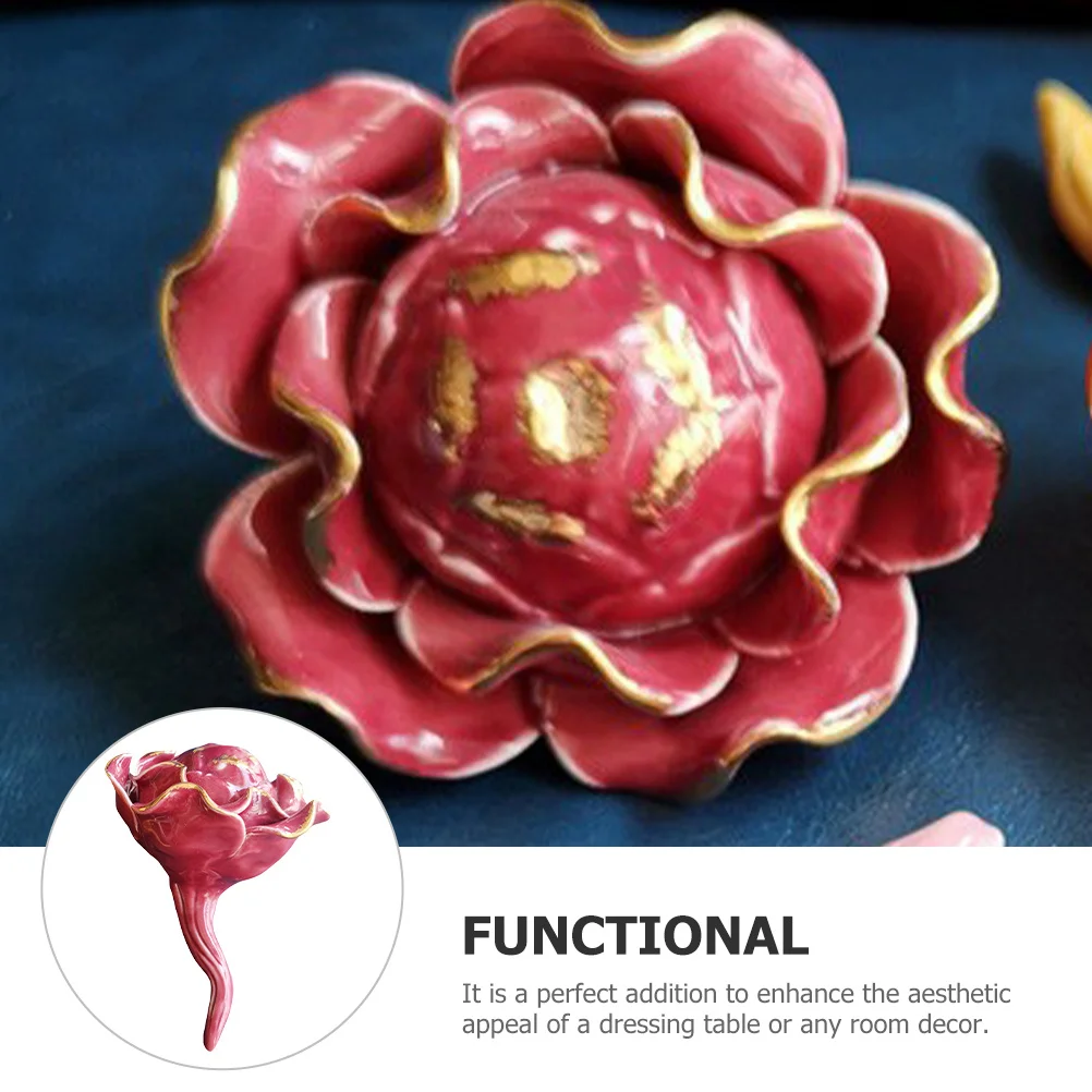 Dressing Table Exquisite Ceramic Flower Decor Delicate Ornaments Ornamnet Decoration
Dressing Table Exquisite Ceramic Flower Decor Delicate Ornaments Ornamnet Decoration