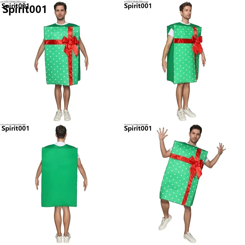 Elf Cosplay Costume Adult Christmas Party Jumpsuit Gift Box Family Show Outfit New Year Dress Up Decorations
Elf Cosplay Costume Adult Christmas Party Jumpsuit Gift Box Family Show Outfit New Year Dress Up Decorations