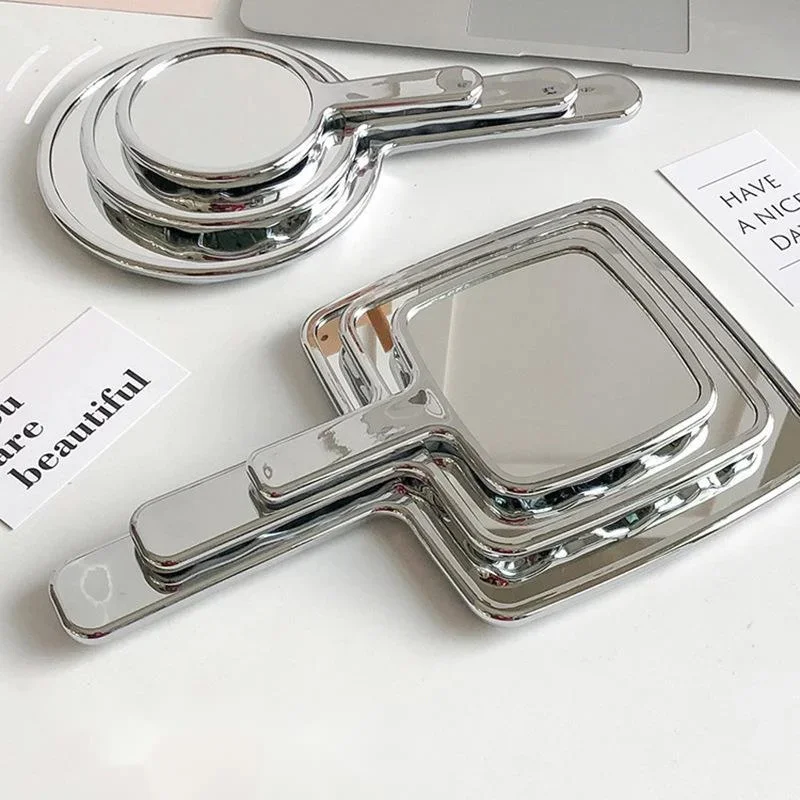 Ins Handheld Makeup Mirror Portable Beauty Salon Specific Carrying Small Mirror Carrying Makeup Mirror Handle
Ins Handheld Makeup Mirror Portable Beauty Salon Specific Carrying Small Mirror Carrying Makeup Mirror Handle