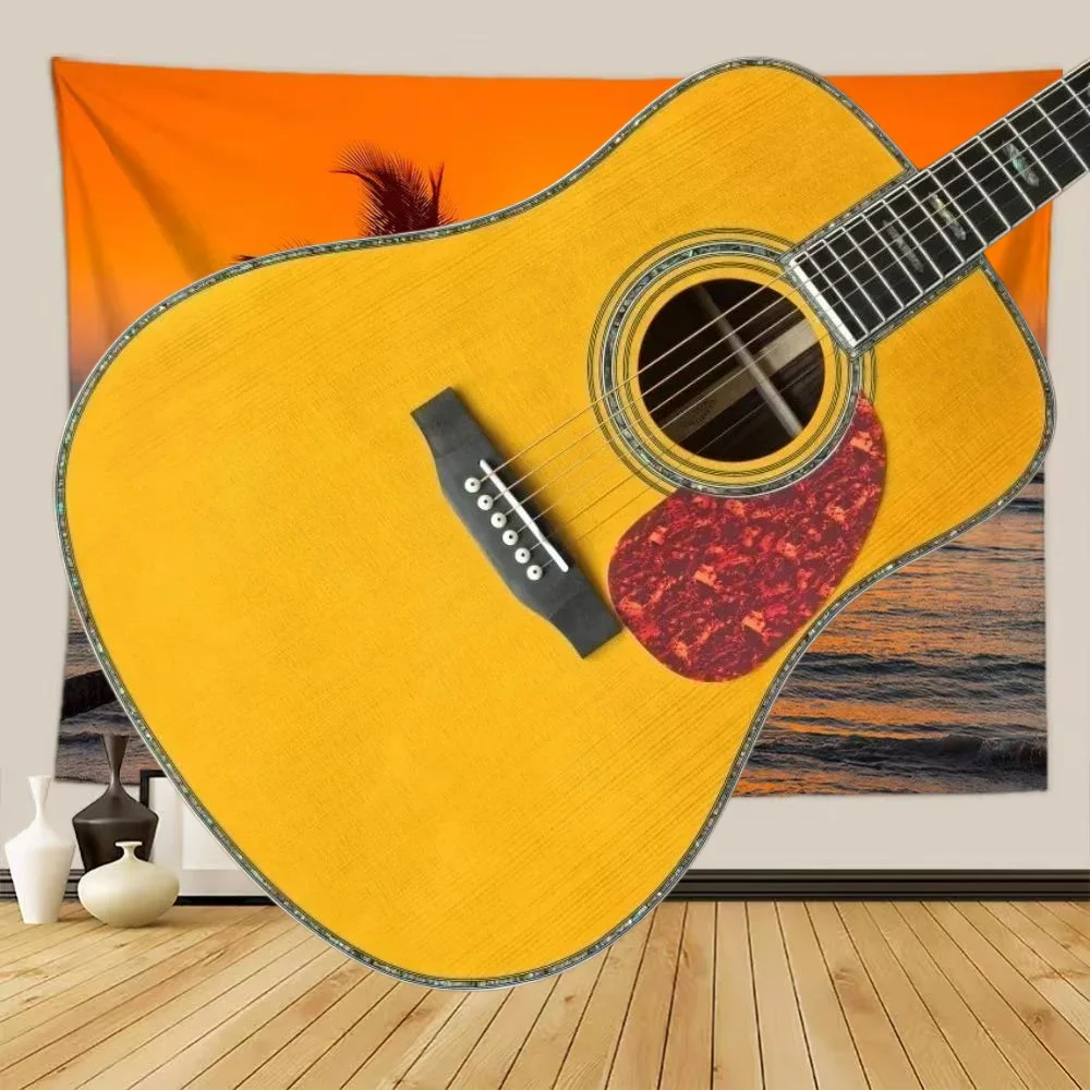 Free Shipping D45 Series Yellow Solid Top Professional Acoustic Guitar Ebony Neck 6 Strings 21 Frets Country Blues
Free Shipping D45 Series Yellow Solid Top Professional Acoustic Guitar Ebony Neck 6 Strings 21 Frets Country Blues
