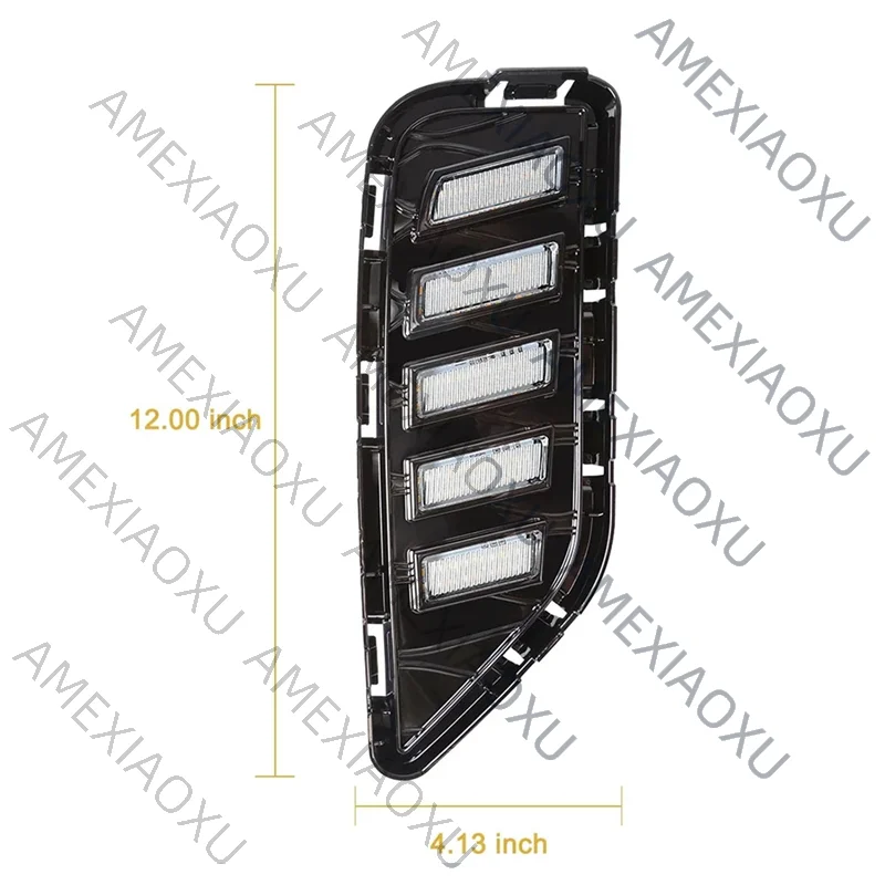 Car Front Bumper LED DRL Daytime Running Lights Turn Signal Lamps For Nissan Infiniti QX60 2022-2025
Car Front Bumper LED DRL Daytime Running Lights Turn Signal Lamps For Nissan Infiniti QX60 2022-2025