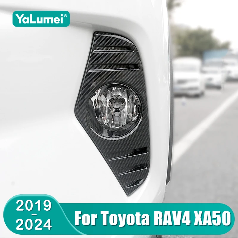 For Toyota RAV4 XA50 2019 2021 2022 2023 2024 Hybrid ABS Carbon Car Front Fog Light Frame Trim Cover Accessories
For Toyota RAV4 XA50 2019 2021 2022 2023 2024 Hybrid ABS Carbon Car Front Fog Light Frame Trim Cover Accessories