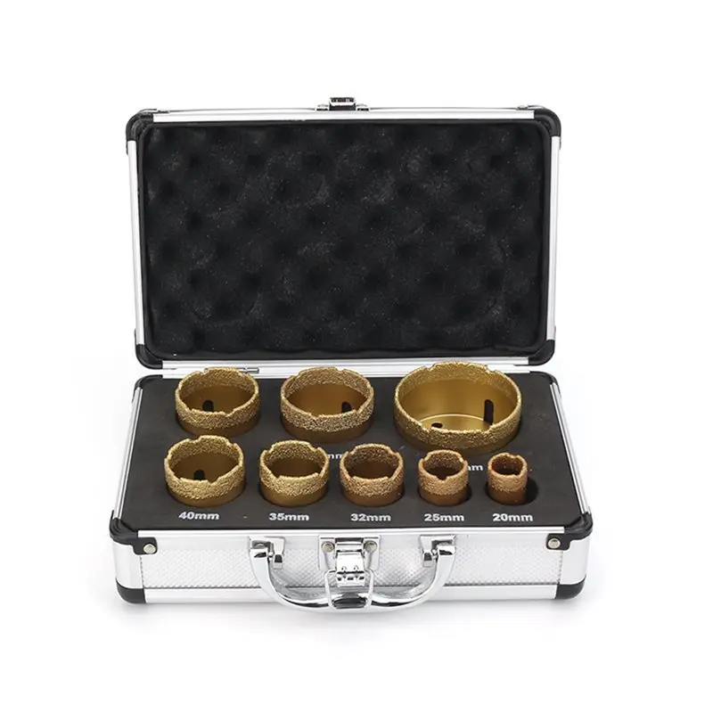 ABUI-M14 Diamond Core Bit Set For Stone Granite Glass Marble Angle Grinder Bit Porcelain Tiles Crowns Set Matel Crowns 8PCS
ABUI-M14 Diamond Core Bit Set For Stone Granite Glass Marble Angle Grinder Bit Porcelain Tiles Crowns Set Matel Crowns 8PCS