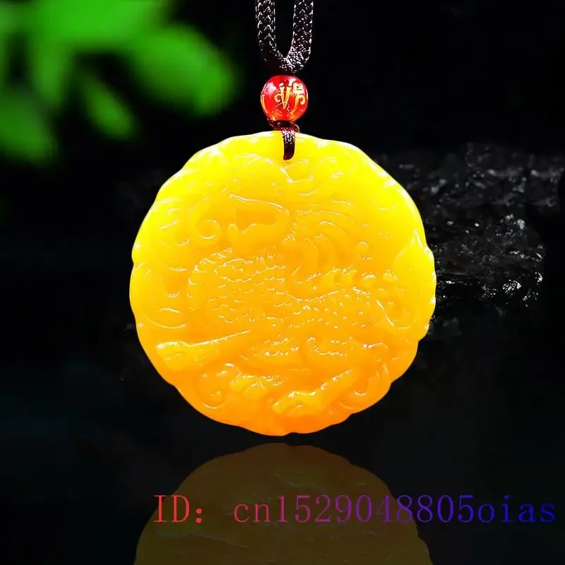 Yellow Jade Kirin Pendant Dragon Men Natural Necklace Amulet Chinese Gifts Jadeite Women Jewelry Carved Fashion Charm
Yellow Jade Kirin Pendant Dragon Men Natural Necklace Amulet Chinese Gifts Jadeite Women Jewelry Carved Fashion Charm