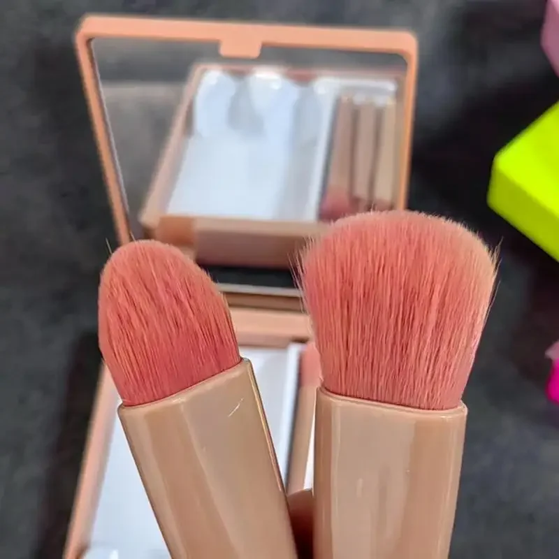 5pcs Travel Size Makeup Brushes Set Mini Makeup Brushes, Small Complete Function Cosmetic Brushes Kit With Case And Mirror5pcs
5pcs Travel Size Makeup Brushes Set Mini Makeup Brushes, Small Complete Function Cosmetic Brushes Kit With Case And Mirror5pcs