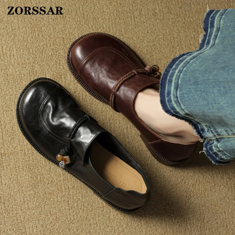 Spring Autumn Ladies New Small Leather Shoes Vintage Versatile Loafers British Style Fashion Anti Slip Shoes Casual Women's Flat
Spring Autumn Ladies New Small Leather Shoes Vintage Versatile Loafers British Style Fashion Anti Slip Shoes Casual Women's Flat