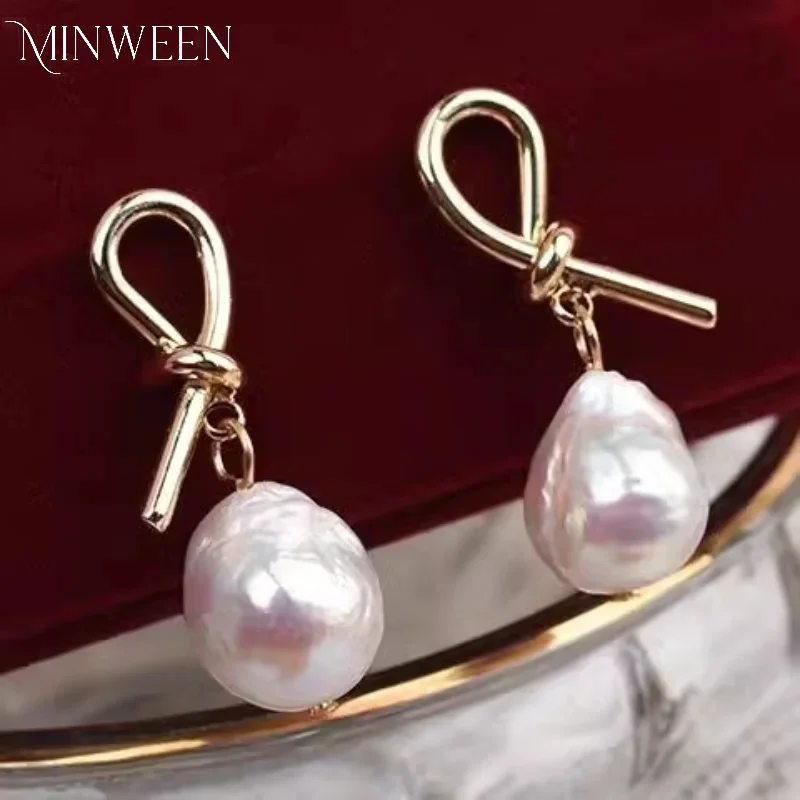 High Quality Natural Baroque Freshwater Pearl Earrings Drop Earring for Women Wholesale Casual Jewelry
High Quality Natural Baroque Freshwater Pearl Earrings Drop Earring for Women Wholesale Casual Jewelry