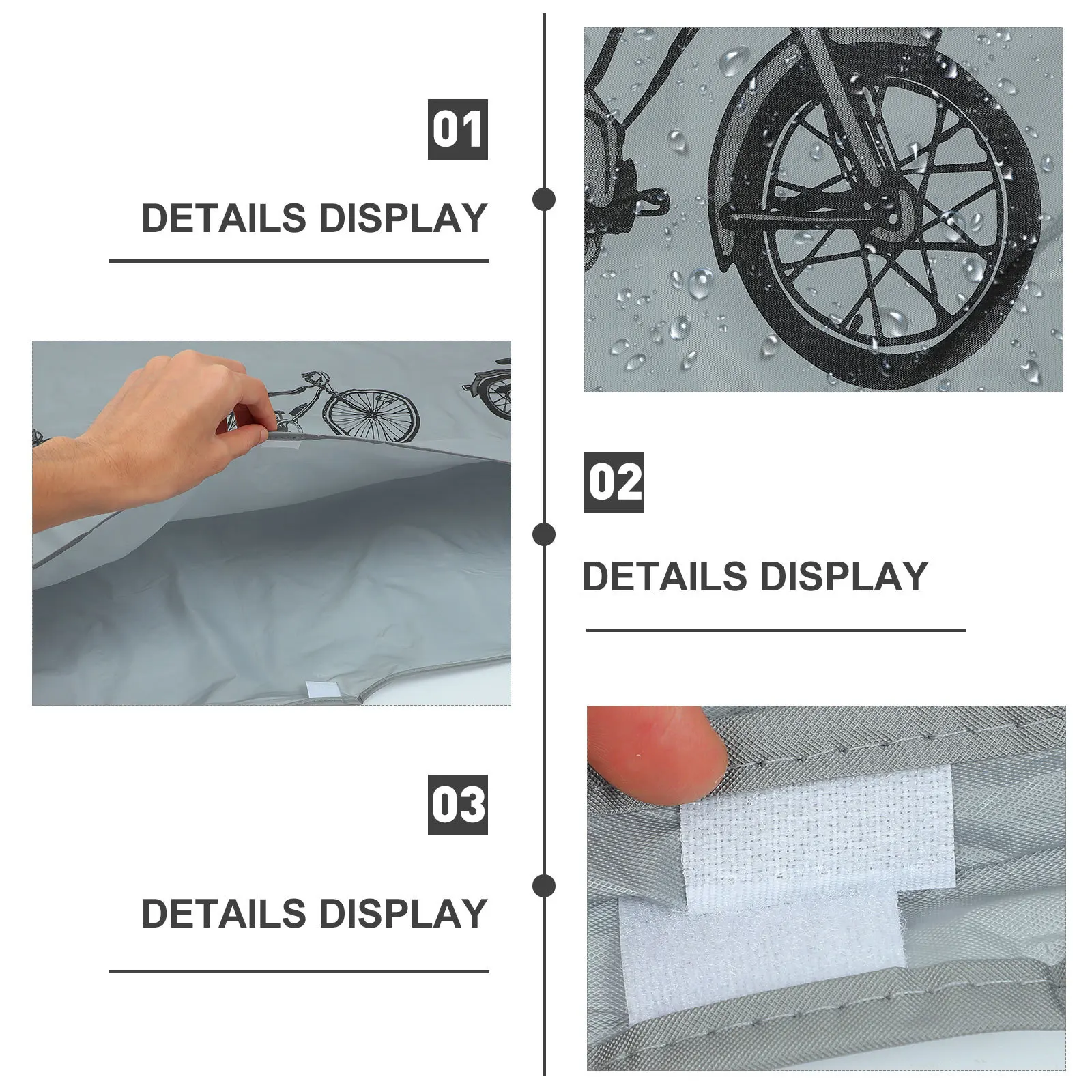 1Pcs Electromobile Cover Durable Waterproof Scooter Cover Practical Outdoor Dust Protection Universal Electric Car Protection 
1Pcs Electromobile Cover Durable Waterproof Scooter Cover Practical Outdoor Dust Protection Universal Electric Car Protection
