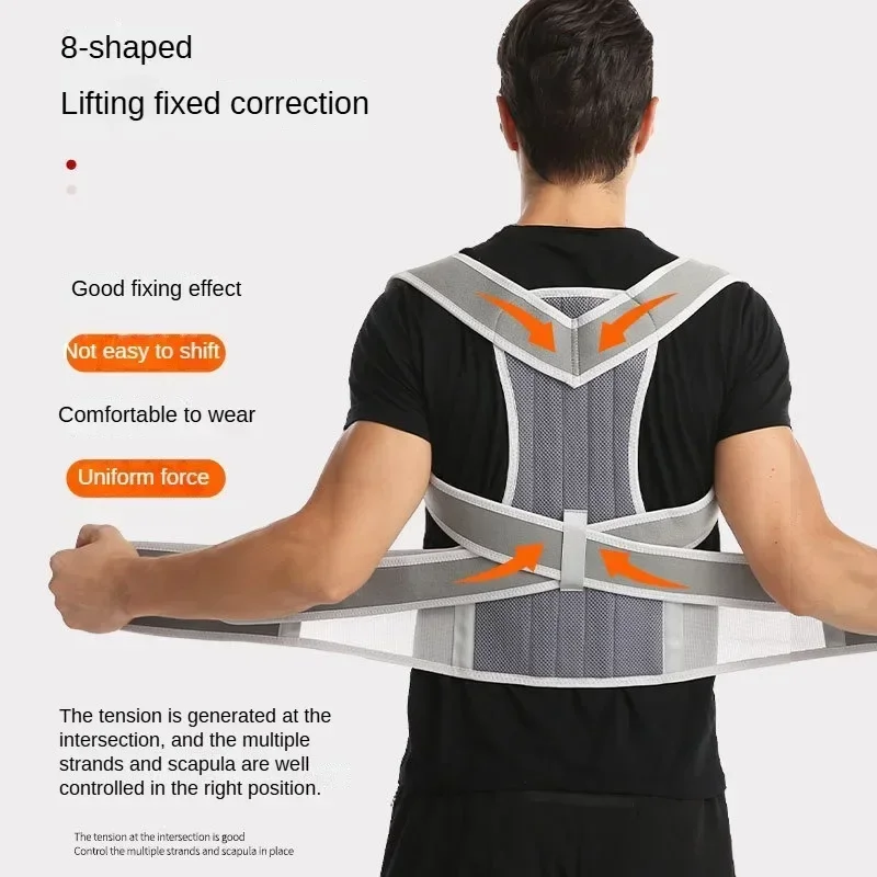 Adjustable Scoliosis Posture Corrector Corset Back Brace Lumbar Support Straight Corrector De Espalda Belt Corrector De Postura
Adjustable Scoliosis Posture Corrector Corset Back Brace Lumbar Support Straight Corrector De Espalda Belt Corrector De Postura