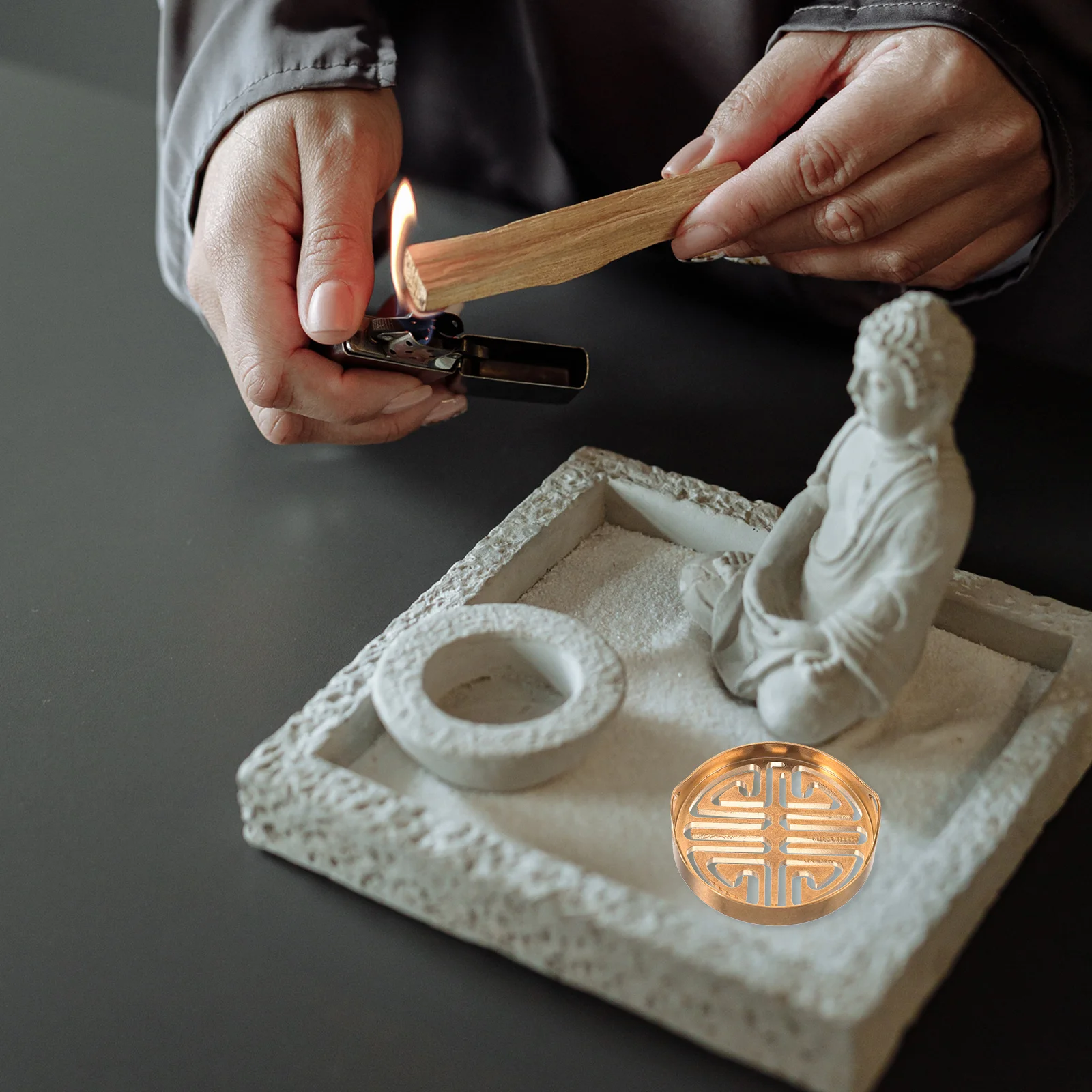 Incense Press Mold Copper Material Fine Craftsmanship Non Slip Comfortable Grip Home Office Tea Room Accessory
Incense Press Mold Copper Material Fine Craftsmanship Non Slip Comfortable Grip Home Office Tea Room Accessory