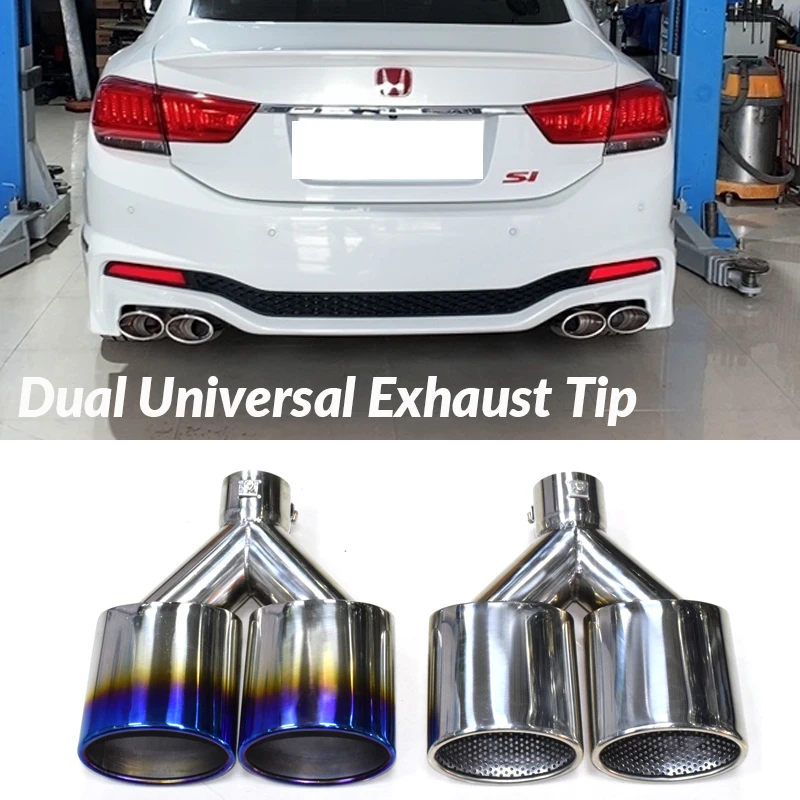 1 Pcs 304 Stainless Steel Exhaust Tip Universal Exhaust Pipe Muffler Tip Y Pipe For Universal Ca Dual Exhaust Nozzle For Golf R
1 Pcs 304 Stainless Steel Exhaust Tip Universal Exhaust Pipe Muffler Tip Y Pipe For Universal Ca Dual Exhaust Nozzle For Golf R