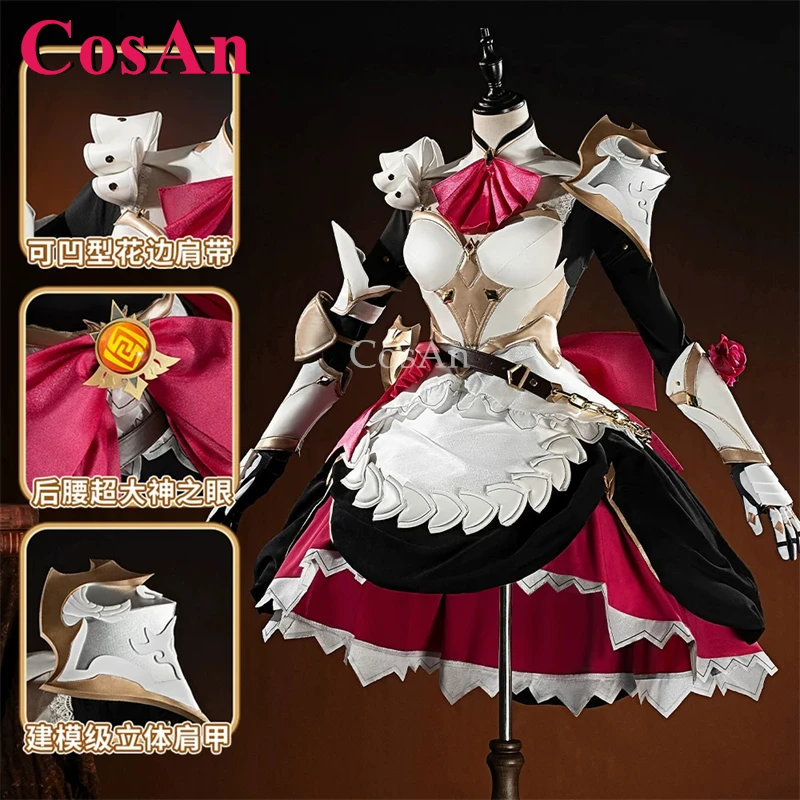 CosAn Hot Game Genshin Impact Noelle Cosplay Costumes Sweet Elegant Uniforms Dress Women Activity Party Role Play Clothing New
CosAn Hot Game Genshin Impact Noelle Cosplay Costumes Sweet Elegant Uniforms Dress Women Activity Party Role Play Clothing New