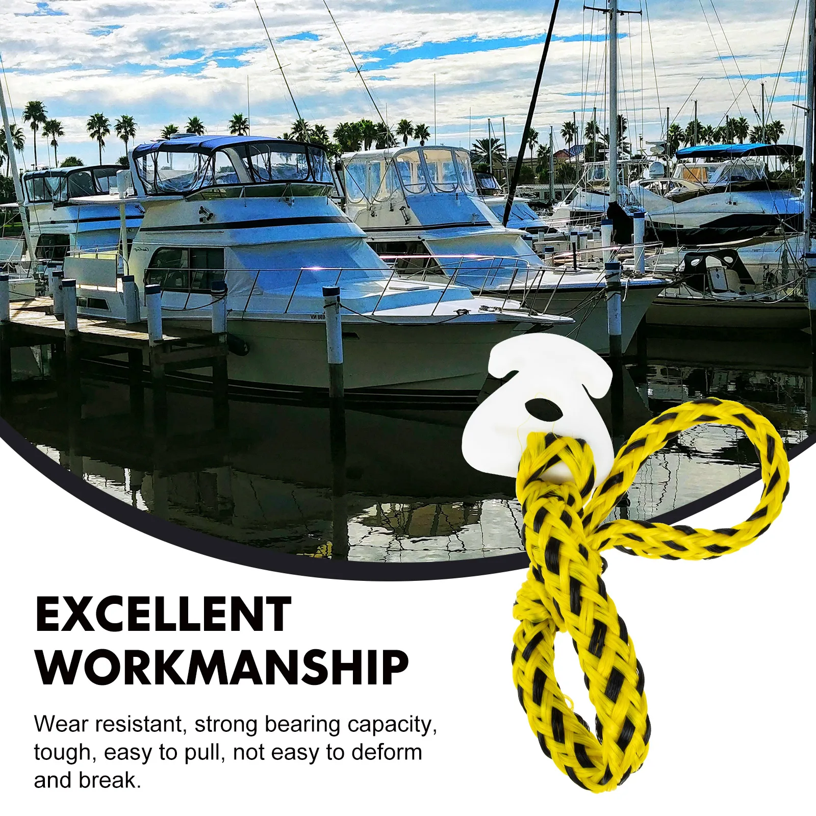 Polyethylene Boat Pull Rope Kayak Dock Lines Tow Multipurpose Fast Tie Mooring Braided Accessories Wear Resistant Strong
Polyethylene Boat Pull Rope Kayak Dock Lines Tow Multipurpose Fast Tie Mooring Braided Accessories Wear Resistant Strong