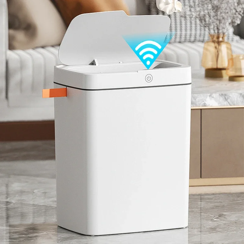 15/18L Wastebasket automatic sensor trash can Waterproof Induction Bathroom Narrow Trash bin kitchen Food waste baskets Dustbin
15/18L Wastebasket automatic sensor trash can Waterproof Induction Bathroom Narrow Trash bin kitchen Food waste baskets Dustbin
