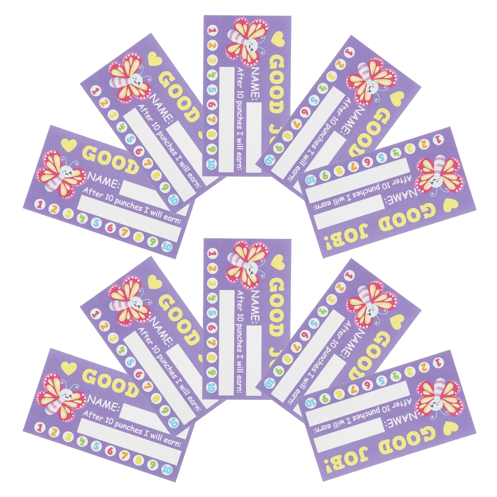 Reward Card 50 Sheets Behavior Punch Cards Cartoon Incentive Stickers Kids Student Teacher Classroom Use Material
Reward Card 50 Sheets Behavior Punch Cards Cartoon Incentive Stickers Kids Student Teacher Classroom Use Material