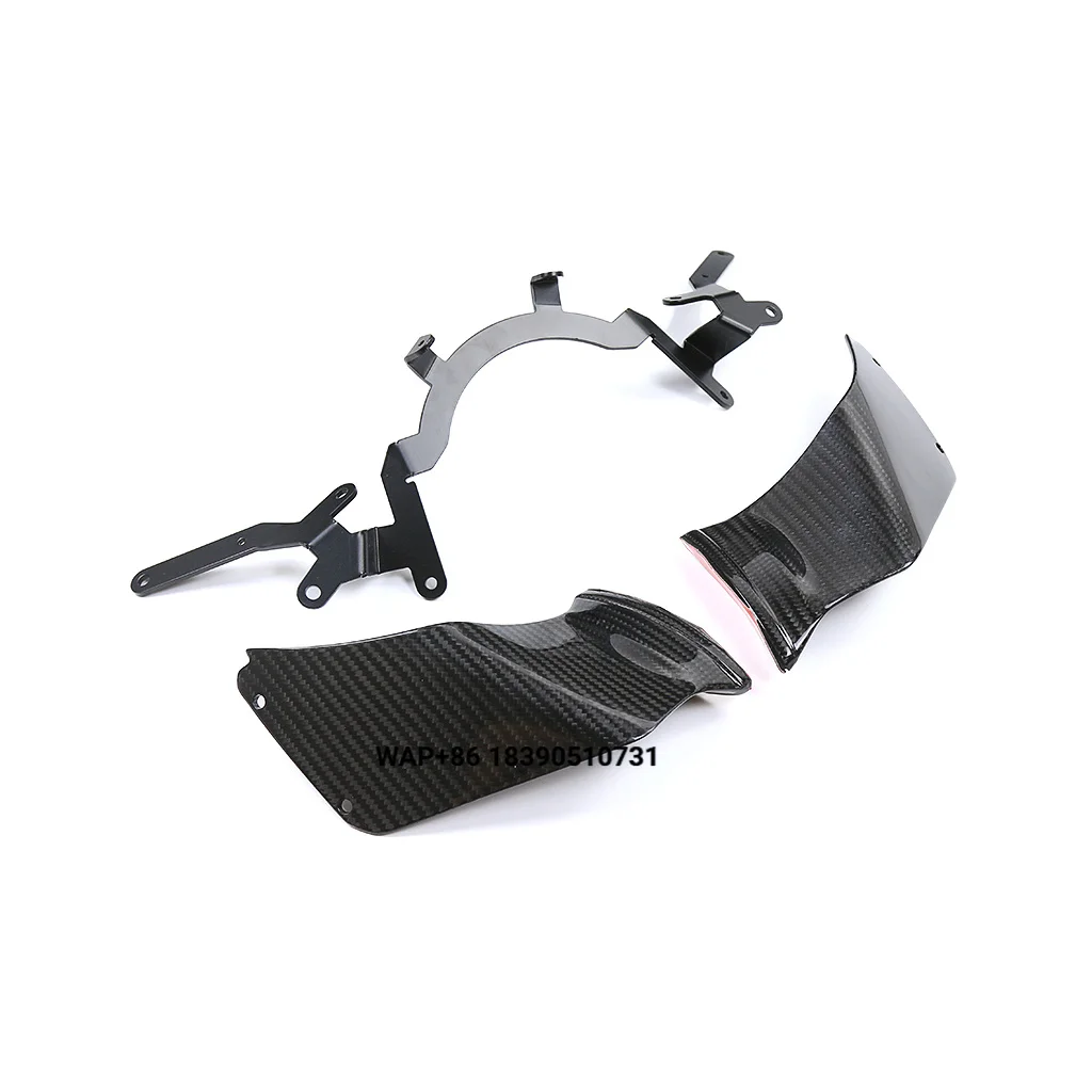 100% 3K Dry Carbon Fiber Motorcycle Winglets Spoiler
100% 3K Dry Carbon Fiber Motorcycle Winglets Spoiler
