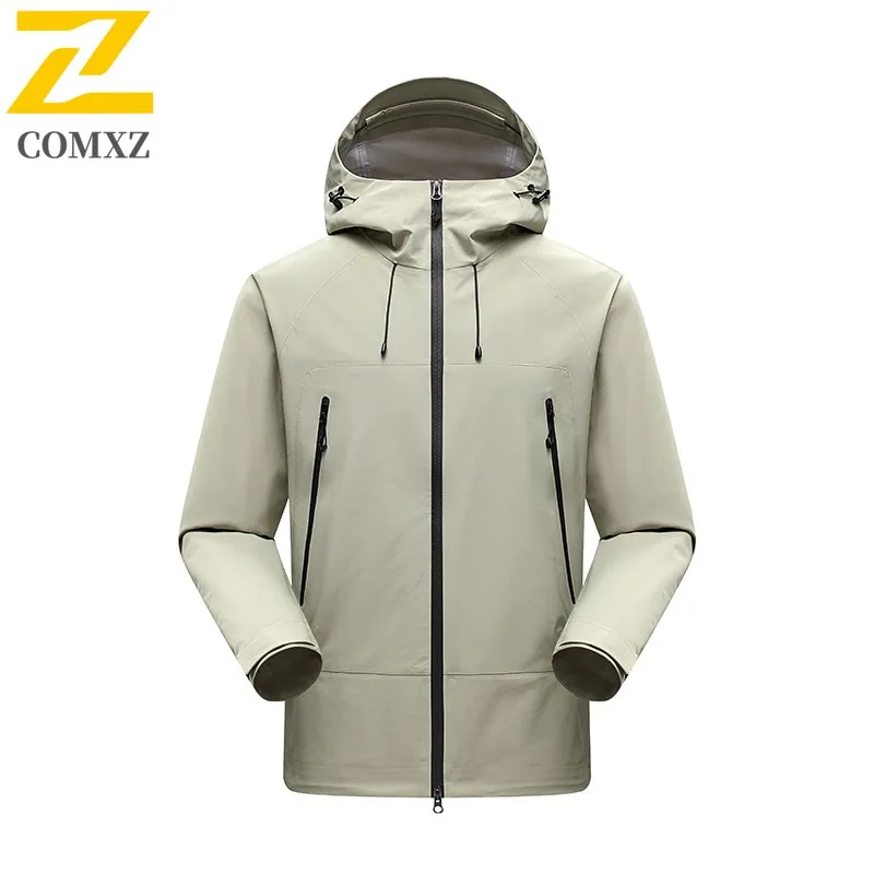 COMXZ Full Heat Seal Seamless Tape Jacket Unisex Hardshell Coat Windproof Waterproof Softshell Factory Direct
COMXZ Full Heat Seal Seamless Tape Jacket Unisex Hardshell Coat Windproof Waterproof Softshell Factory Direct