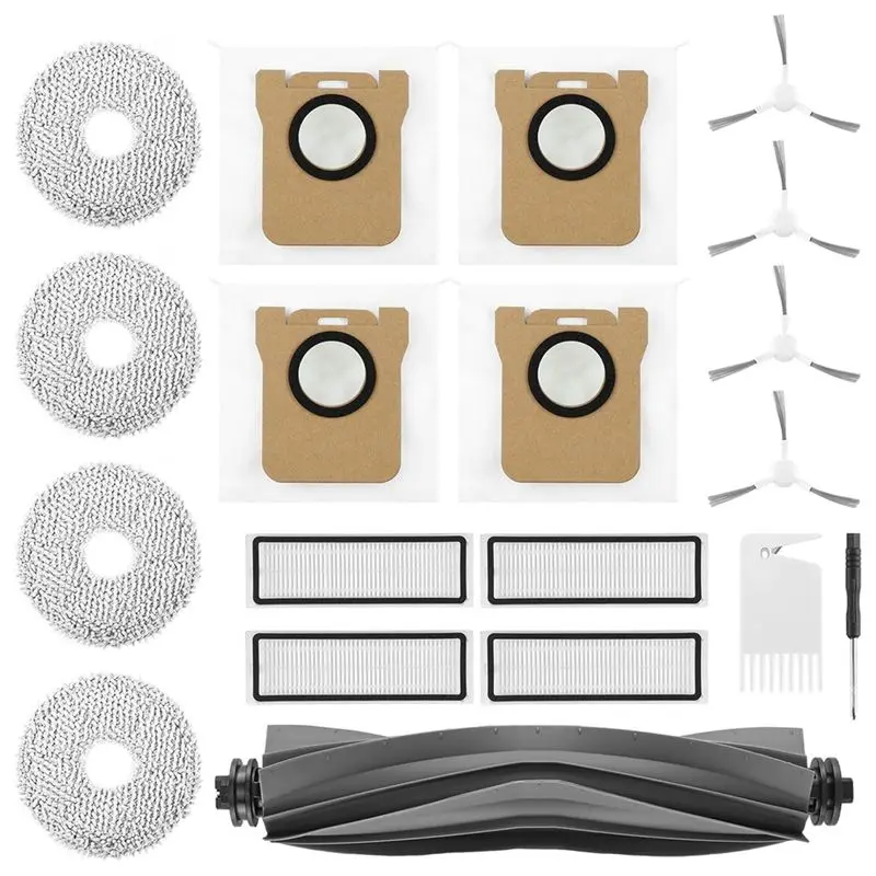 CKFAM-For Dreame L10S / L10 Ultra Robot Vacuum Cleaner Main Side Brush Mop Cloth Pads HEPA Filter Dust Bags Accessories
CKFAM-For Dreame L10S / L10 Ultra Robot Vacuum Cleaner Main Side Brush Mop Cloth Pads HEPA Filter Dust Bags Accessories