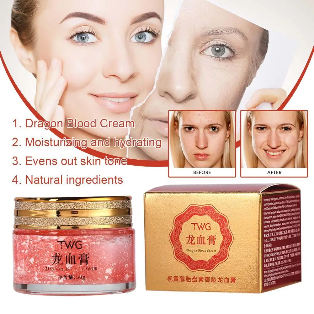 Dragon's Blood Cream Essence Lady Face Cream Moisturizing Anti Aging Wrinkle Whitening Day Cream For Face Skin Care Serum
Dragon's Blood Cream Essence Lady Face Cream Moisturizing Anti Aging Wrinkle Whitening Day Cream For Face Skin Care Serum