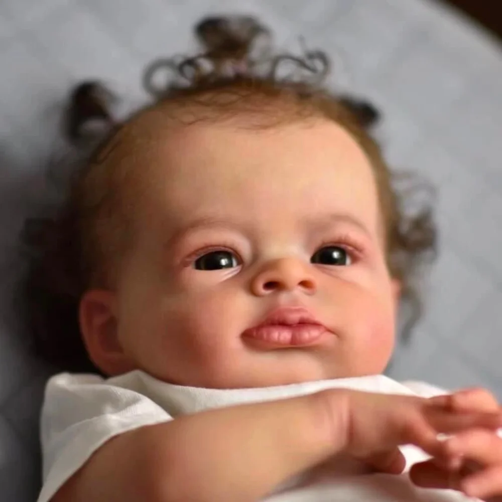 19 Inch Finished Reborn Baby Lanny Doll Lifelike Newborn Doll 3D Skin Visible Veins Baby Art Collectible Doll Gift For Girls
19 Inch Finished Reborn Baby Lanny Doll Lifelike Newborn Doll 3D Skin Visible Veins Baby Art Collectible Doll Gift For Girls