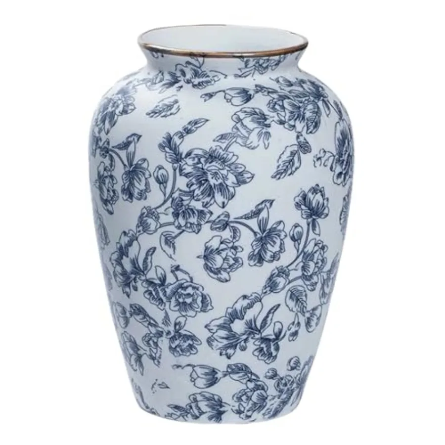 Chinoiserie vase - Vintage Ceramic vase with Antique Design, Perfect for Chinoiserie Home Decor 9in Flower vase04
Chinoiserie vase - Vintage Ceramic vase with Antique Design, Perfect for Chinoiserie Home Decor 9in Flower vase04