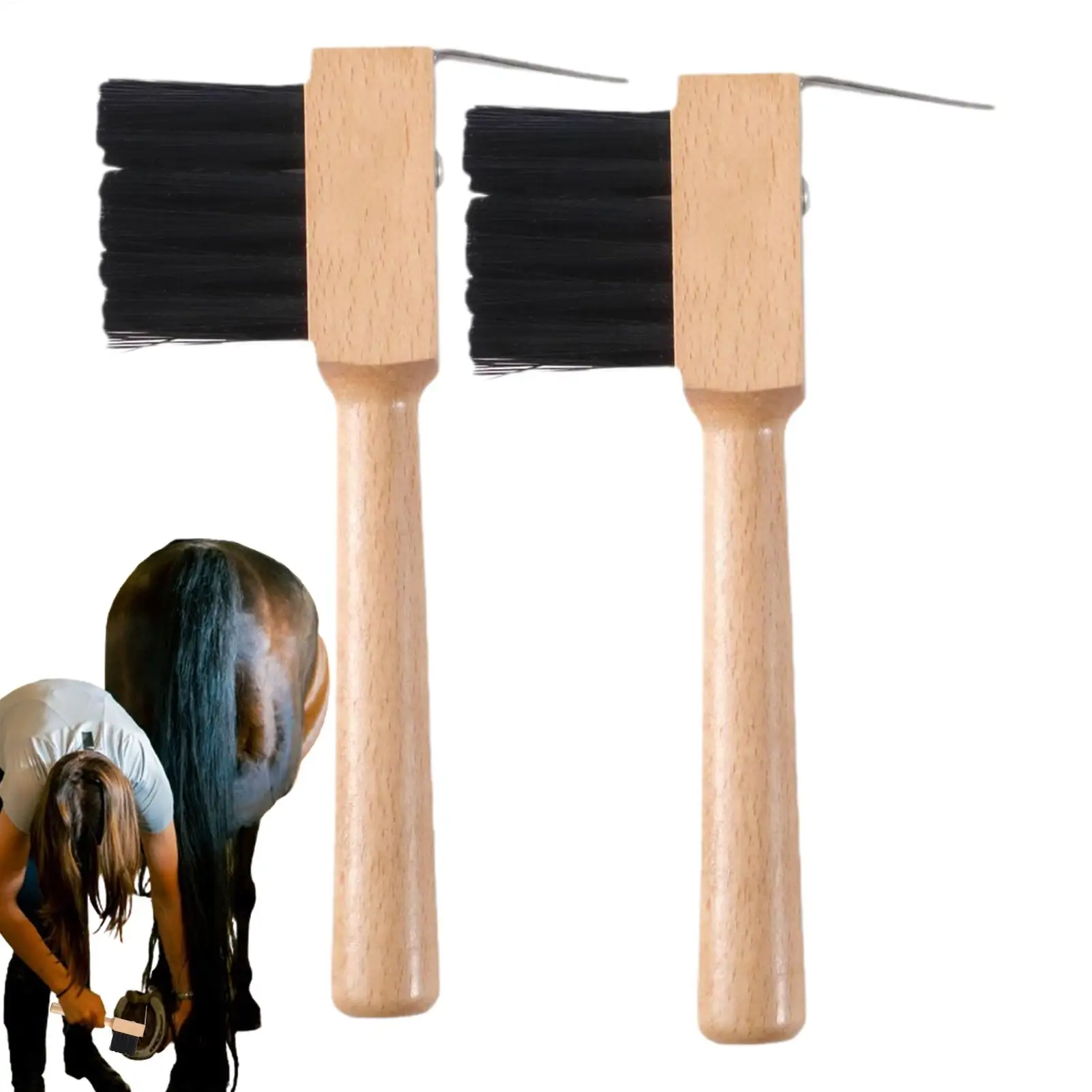 Копыта Копыта для чистки лошадей, 2-х шт., аксессуары для ухода за верхом, аксессуары для ухода за седлом, снаряжение, грязевая обувь
Копыта Копыта для чистки лошадей, 2-х шт., аксессуары для ухода за верхом, аксессуары для ухода за седлом, снаряжение, грязевая обувь