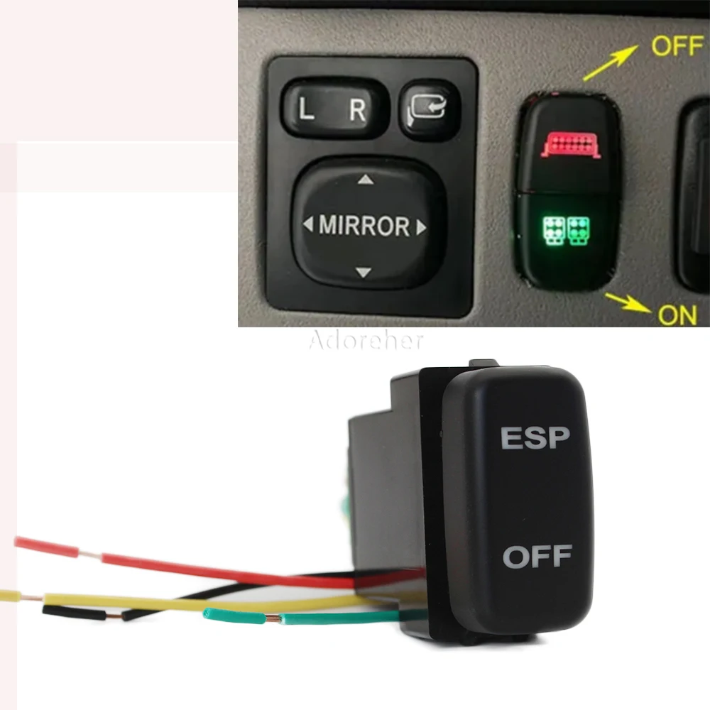 Автомобильный Двухкнопочный выключатель ESP/OFF, кнопка питания с проводом для Mitsubishi Lancer EX ASX Pajero V73 V93 V97
Автомобильный Двухкнопочный выключатель ESP/OFF, кнопка питания с проводом для Mitsubishi Lancer EX ASX Pajero V73 V93 V97